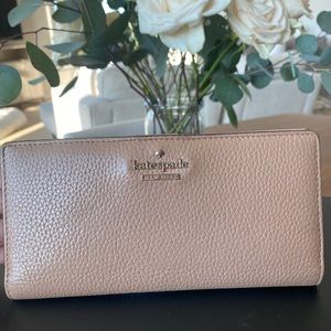 Kate Spade tan wallet